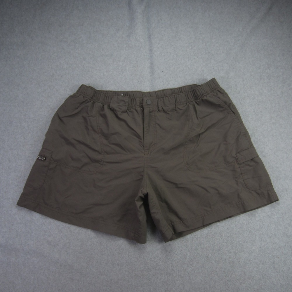 Columbia Sportswear Shorts Womens XL Brown Cargo Quick Dry Outdoor‎ Hiking
